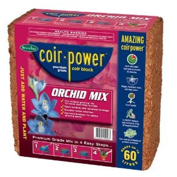 Orchid Mix, our specialty coir blend